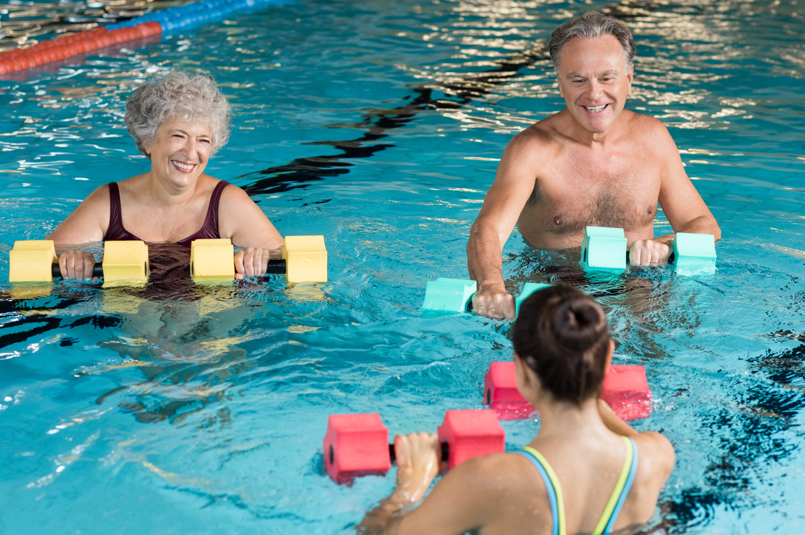 aquagym-senior-été aquagym senior piscine été